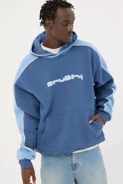 Panela Anderson Hooded Fleece Atlantic Blue