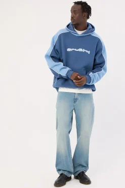 Panela Anderson Hooded Fleece Atlantic Blue