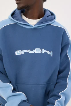 Panela Anderson Hooded Fleece Atlantic Blue