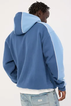 Panela Anderson Hooded Fleece Atlantic Blue