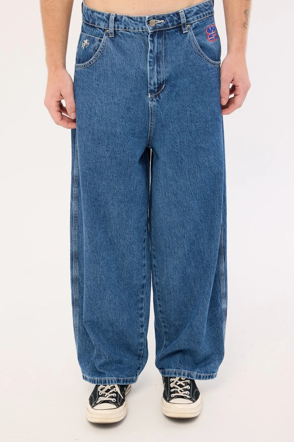 Panorama Dozer Jean Worn Blue Rinse