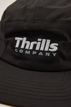 Paradox Curved 5 Panel Cap Black