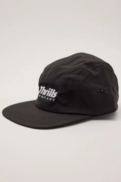 Paradox Curved 5 Panel Cap Black