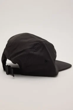Paradox Curved 5 Panel Cap Black