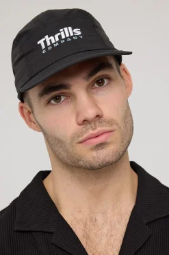 Paradox Curved 5 Panel Cap Black