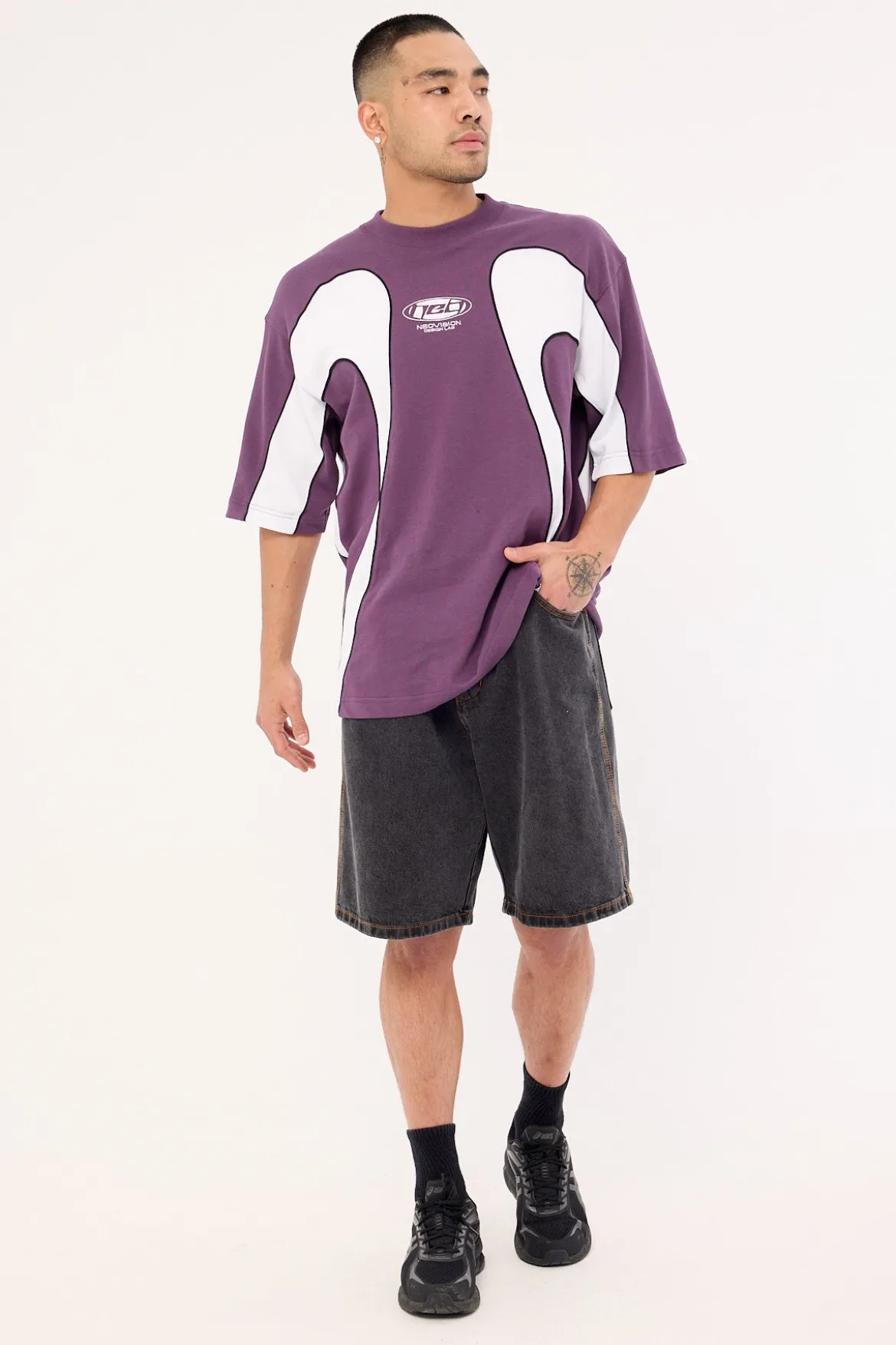 Parcel Street Super Heavy Tee Spiced Plum