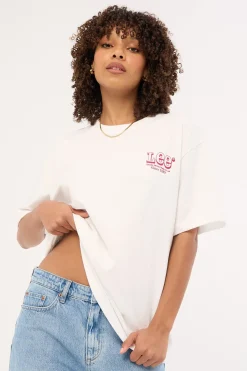 Pattern Room Baggy Tee Optic White