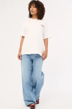 Pattern Room Baggy Tee Optic White