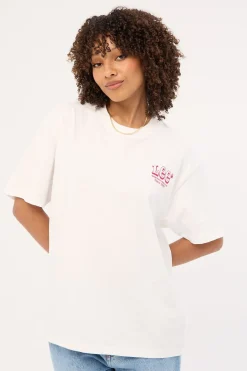 Pattern Room Baggy Tee Optic White