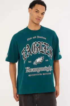 P-Eagles Coach Tee Midnight Green