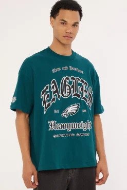 P-Eagles Coach Tee Midnight Green