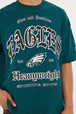 P-Eagles Coach Tee Midnight Green