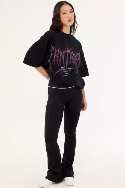 Perfect Storm Tee Black Neon