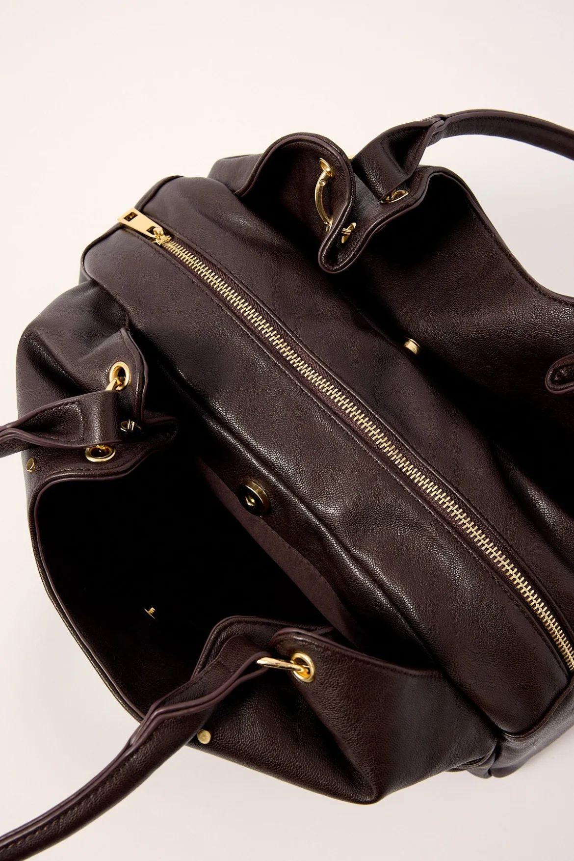 Peta + Jain AUDACITY SHOULDER BAG Grainy Choc