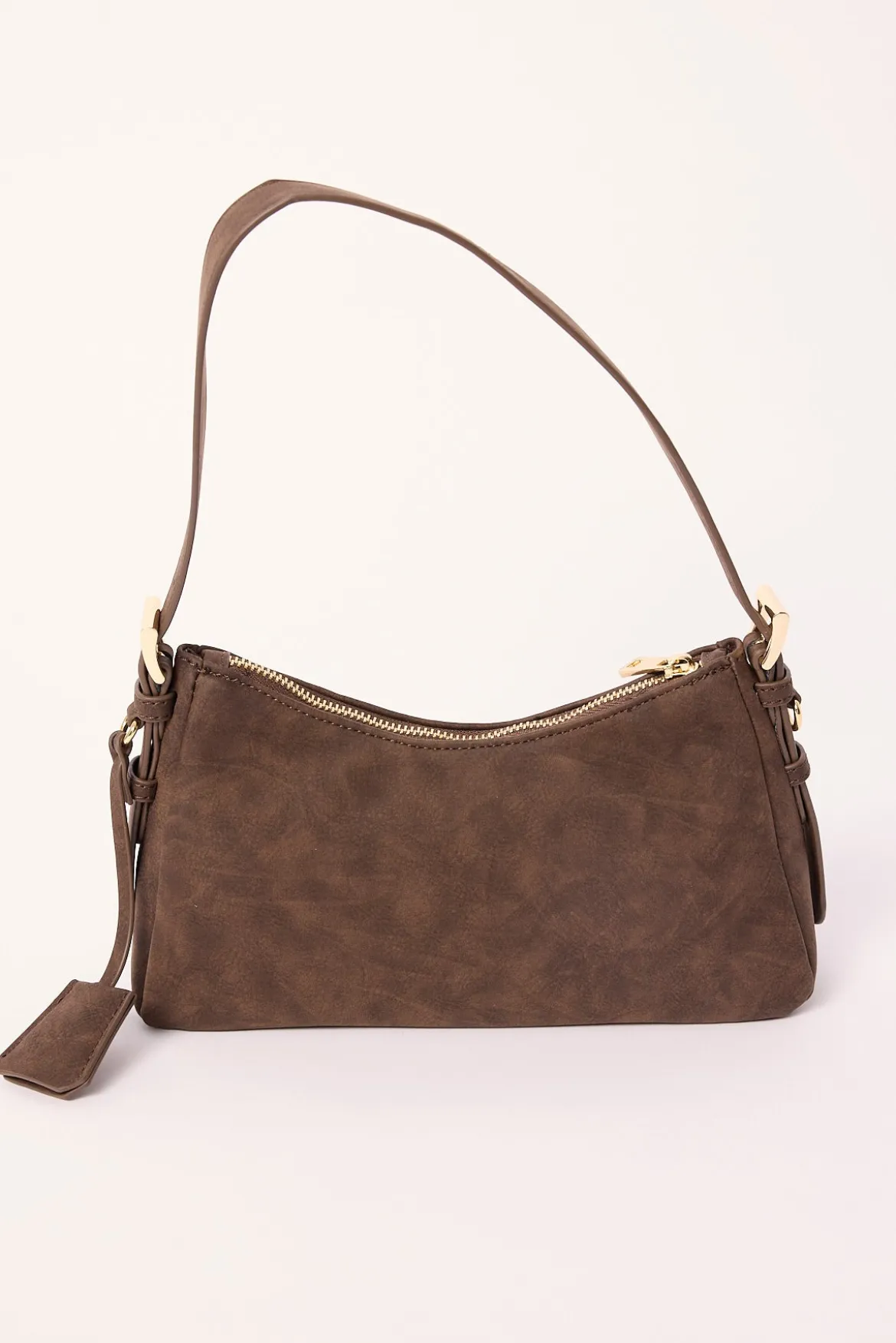 Peta + Jain Brody Chocolate Suede PU/Gold