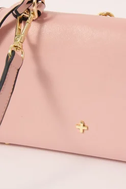 Peta + Jain Hedi Crossbody Pink Crinkle/Gold