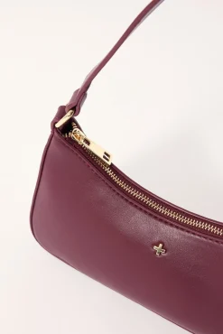 Peta + Jain Josee Berry PU Bag Berry PU