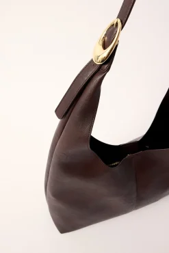 Peta + Jain KISMET HOBO BAG WITH POUCH Grainy Brown