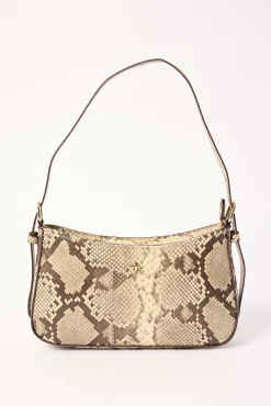 Peta + Jain Lilu Natural Tan Snake/Gold