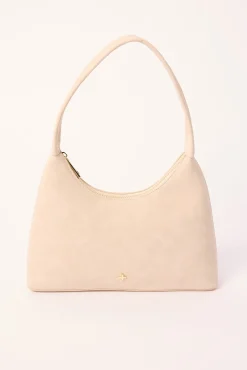 Peta + Jain Sweetie Beige Suede PU/Gold