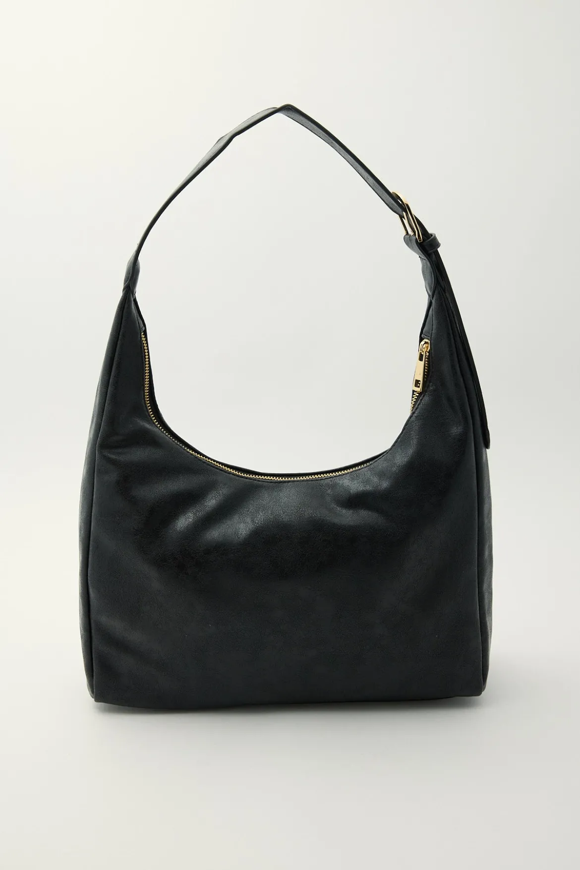 Peta + Jain Tribeca Black Distressed PU/Gold