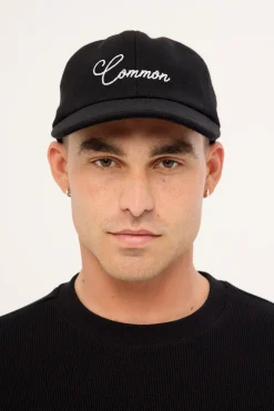 Pierce Wool Mid Profile Cap Black