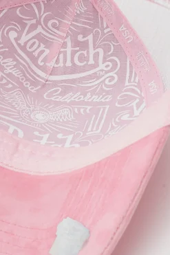 Pink Crush Velvet Trucker Pink Velvet