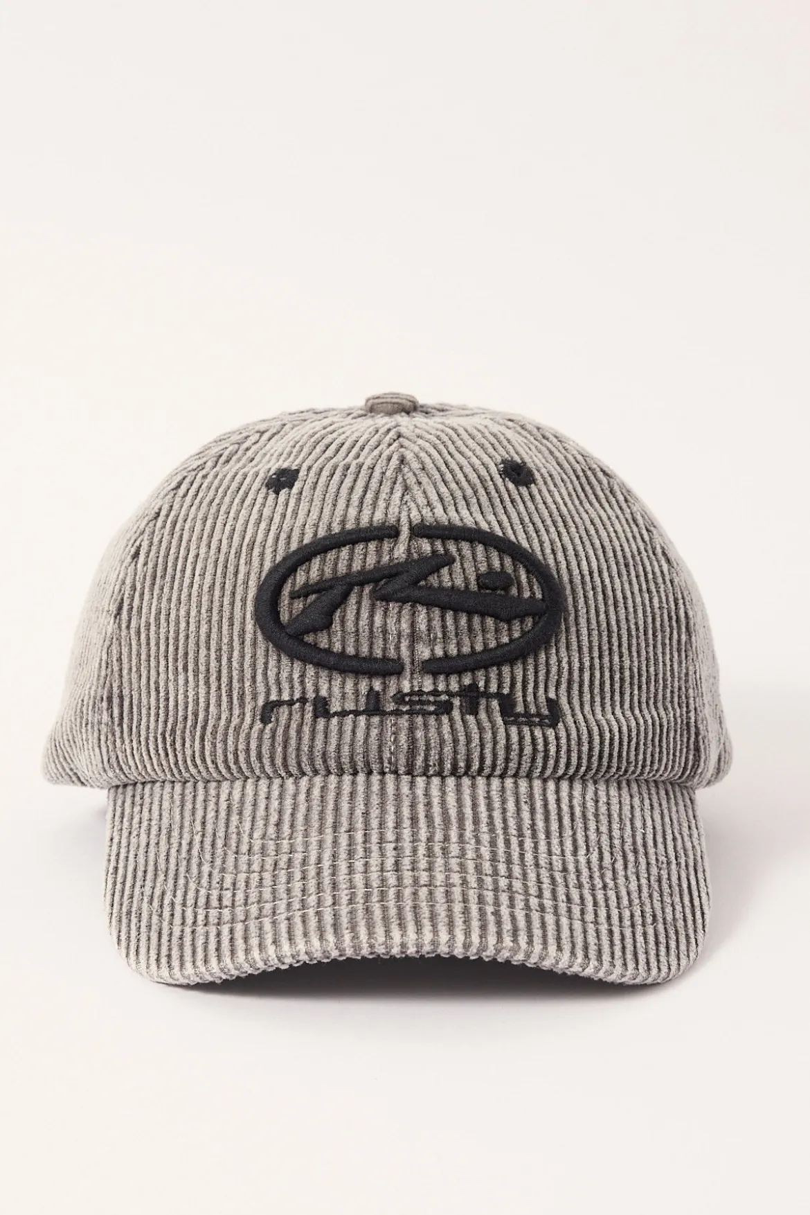 Placid Cord 6 Panel Black
