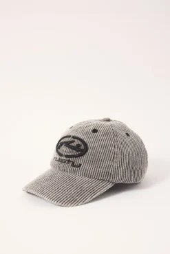 Placid Cord 6 Panel Black