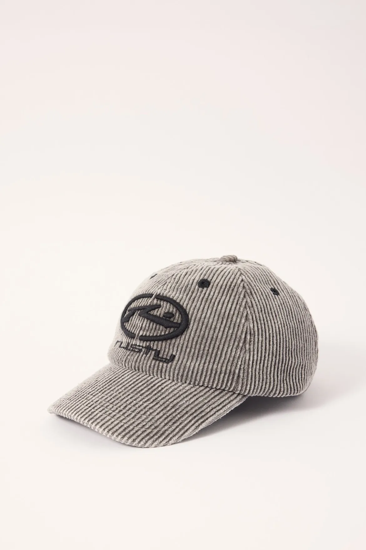 Placid Cord 6 Panel Black