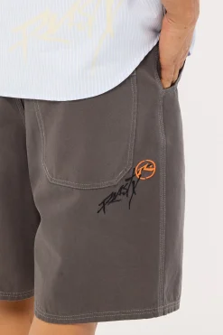 Pleatus Elastic Pleated Short Coal