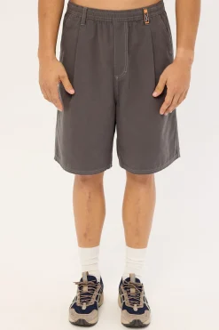 Pleatus Elastic Pleated Short Coal