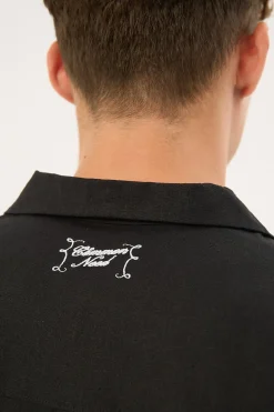 Postcards Resort Shirt Black