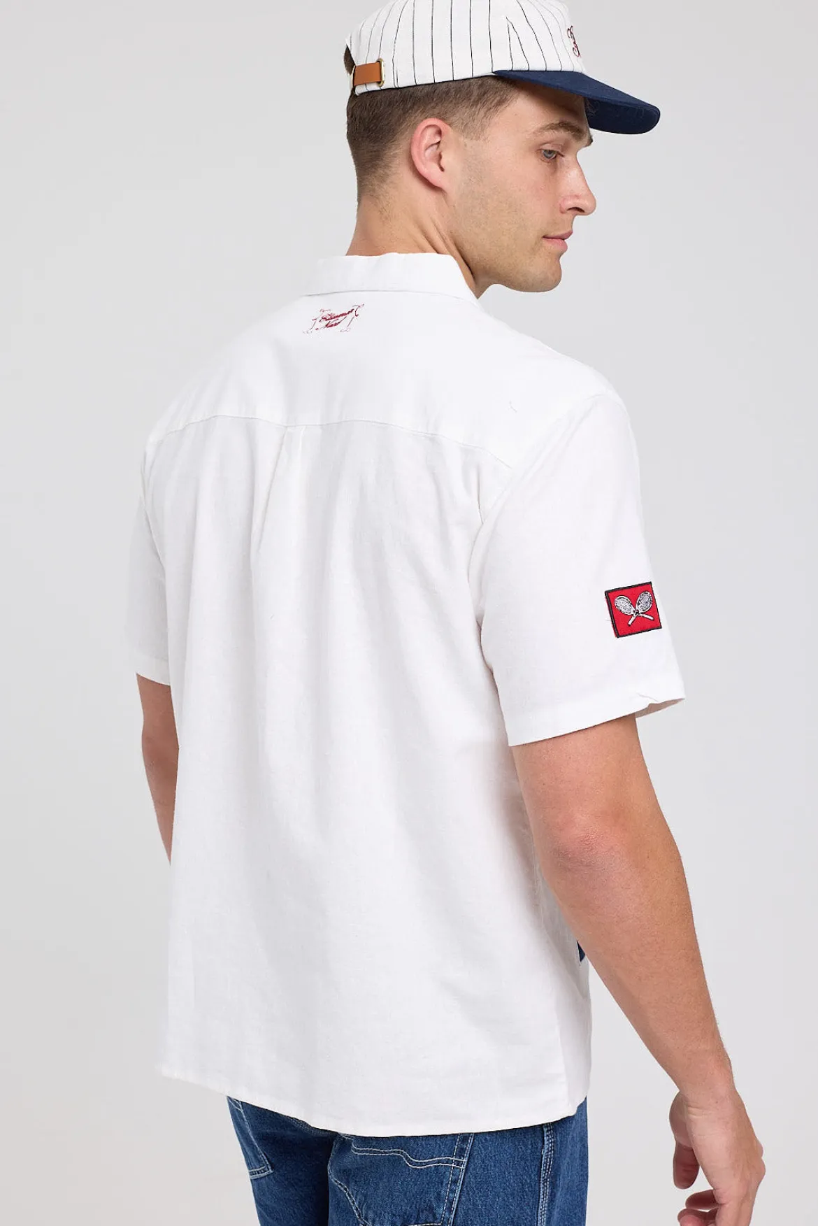 Postcards Resort Shirt White