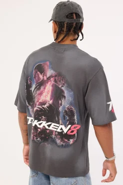 Poster Street Super Heavy Tee Sunfade Ash Black