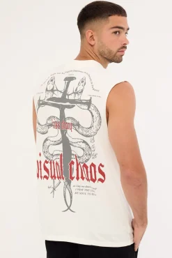 Pray Soul Street Muscle Natural White