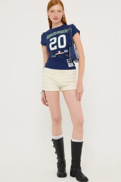 Precision Baby Tee Navy