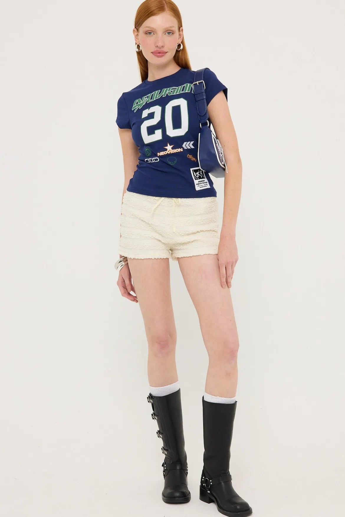 Precision Baby Tee Navy