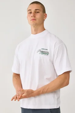 Premium Heavyweight Easy Tee White
