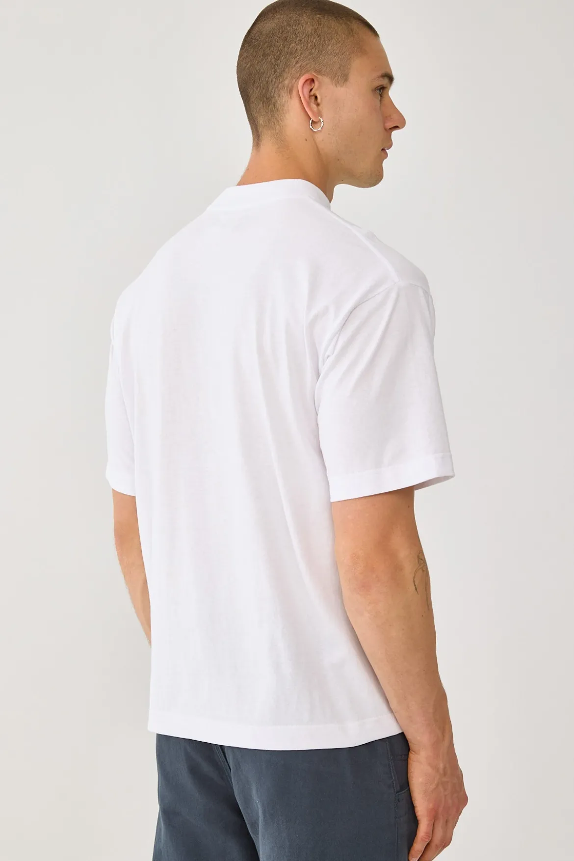 Premium Heavyweight Easy Tee White