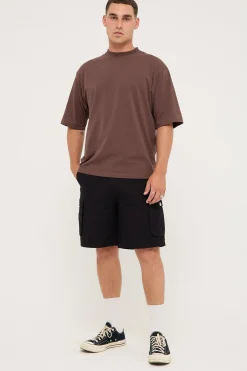 Prequil Cargo Short Black