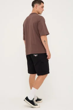 Prequil Cargo Short Black