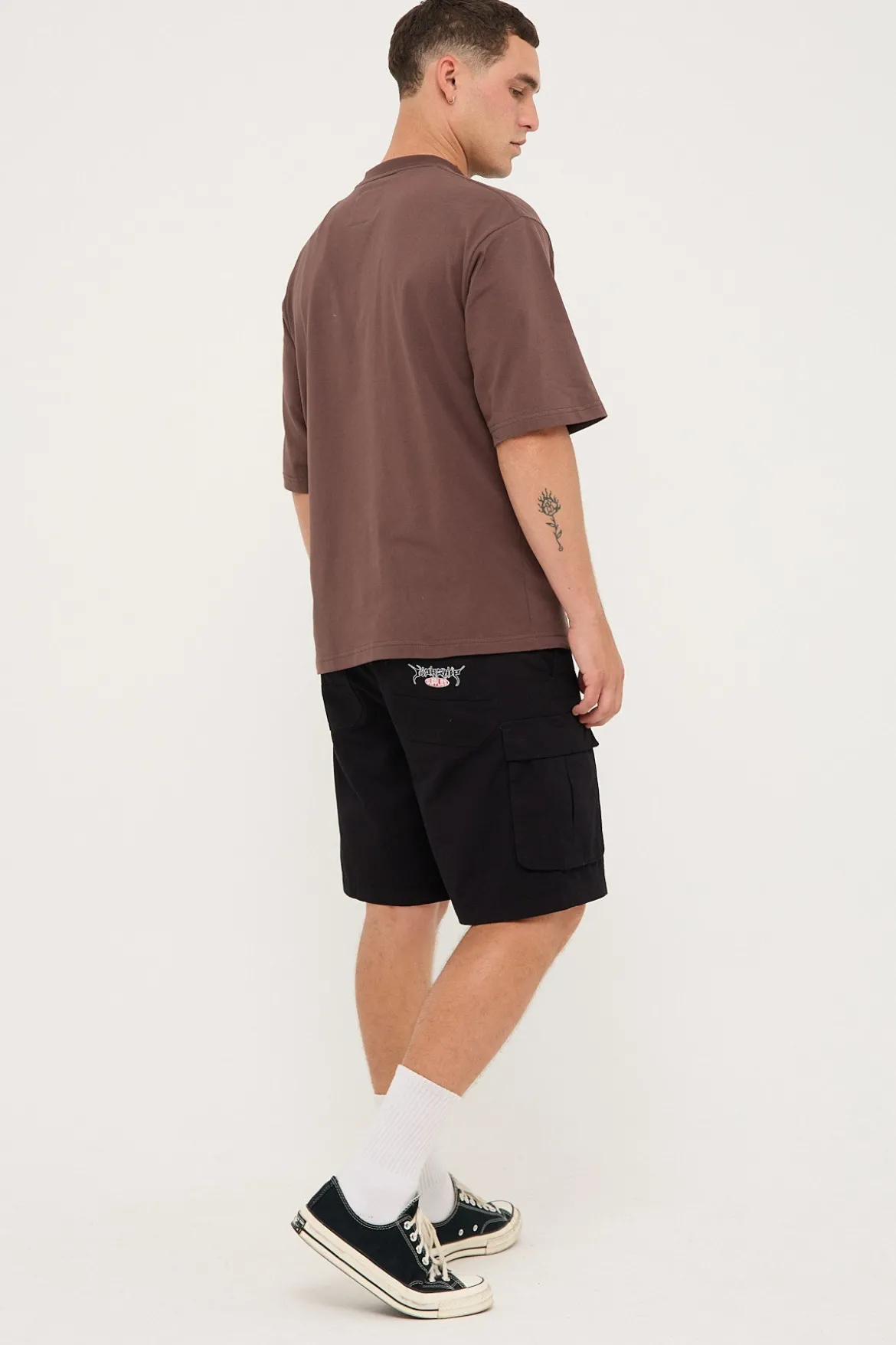 Prequil Cargo Short Black