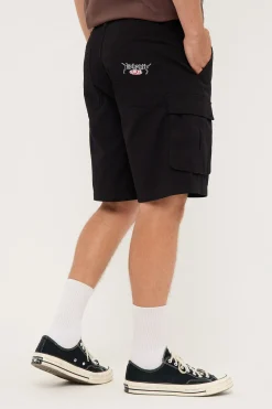 Prequil Cargo Short Black