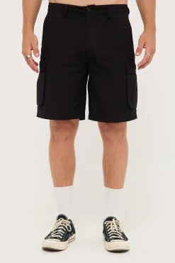 Prequil Cargo Short Black