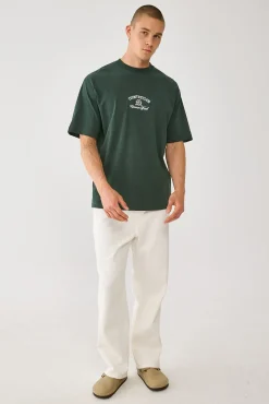 Prestige Boxy Tee Dark Green
