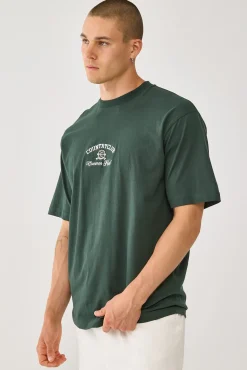 Prestige Boxy Tee Dark Green
