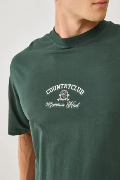 Prestige Boxy Tee Dark Green