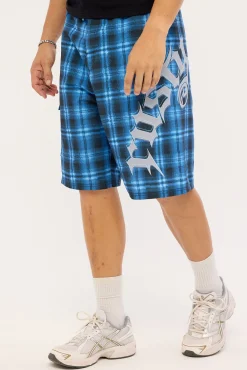 Primal Riot Fixed Waist Boardshort Navy Blue