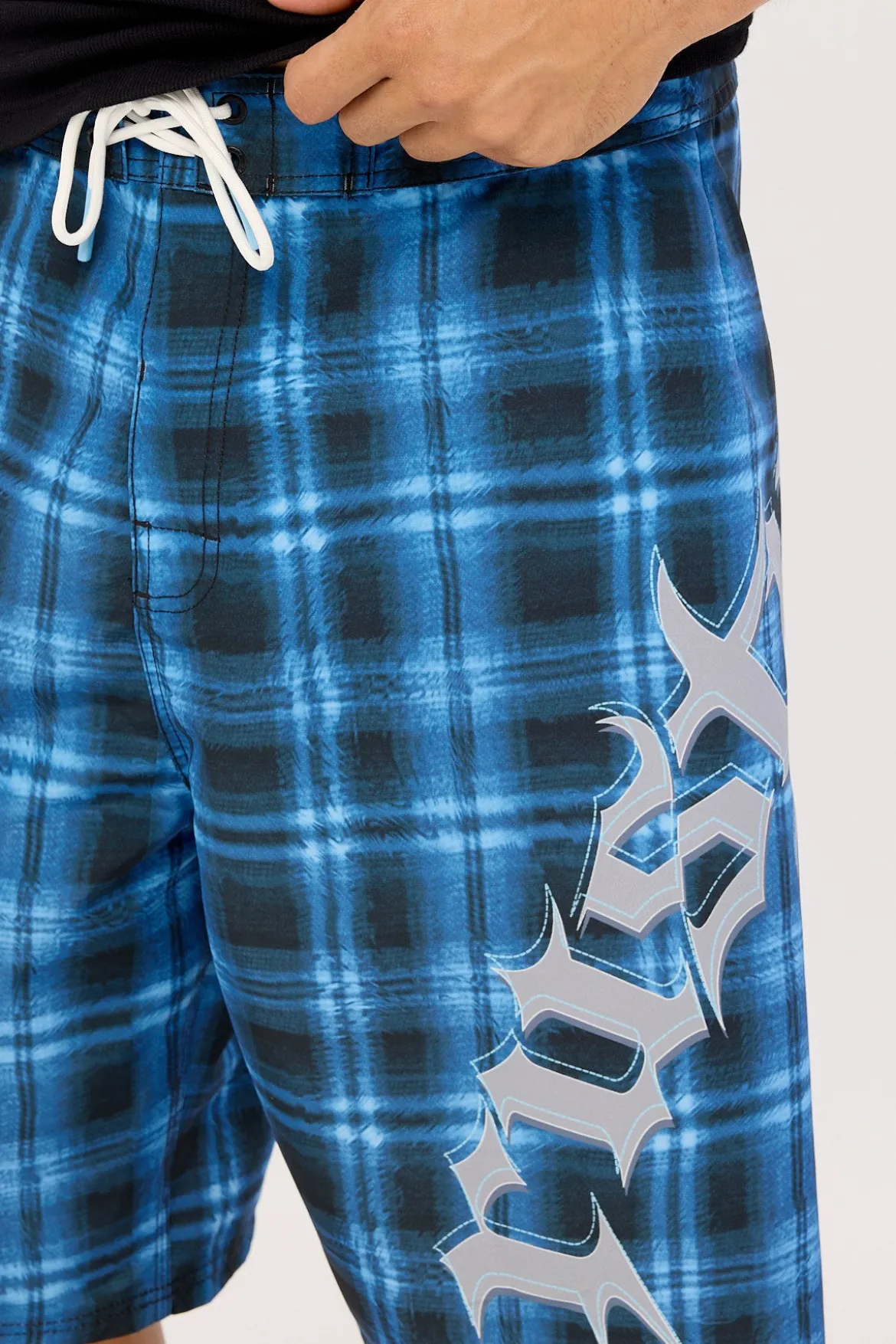 Primal Riot Fixed Waist Boardshort Navy Blue
